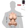 3D Lifelike Realistic Sex Love Doll Adult Toy for Men Male Masturbator - Full Body Female Silicone TPE Torso Pussy Doll with Soft Nature Skin Love Doles for Man Woman Best Gifts Travel Size