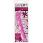 CalExotics Lia 10-Function Waterproof Silicone G Contour Magic Vibe Vibrator Massager - PINK