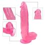 JSCRlove 11.8 Inch Realistic Ultra Soft-Ďîldɔ Pink Realistic Dual Density Toy Women Soft Wand Massager Women Underwear
