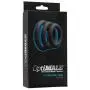 Doc Johnson OptiMALE - Thick 3 C-Ring Set - Stretchy Silicone - Slate Doc Johnson OptiMALE - Thick 3 C-Ring Set - Stretchy Silicone - Slate