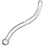 Crystal Glass Pleasure Wand Dildo Penis - AKStore - Smooth Glider Curved Glass,Clear