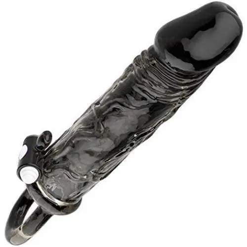 FST Soft Silicone Vibrator Penis Sleeve Enlarger Sexual Delay Ejaculation Toy for Men (Large) FST Soft Silicone Vibrator Penis Sleeve Enlarger Sexual Delay Ejaculation Toy for Men (Large)