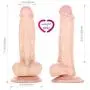 Louviva Sex Toy for Women Adults, 7 Inch Ultra-Soft Penis Suction Cup Realistic Dildo, Flesh Louviva Sex Toy for Women Adults, 7 Inch Ultra-Soft Penis Suction Cup Realistic Dildo, Flesh