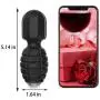 Mini Wand Massager with 10 Speeds Modes,Wireless Small Wand Massager for Neck Back Shoulder (Black) Mini Wand Massager with 10 Speeds Modes,Wireless Small Wand Massager for Neck Back Shoulder (Black)