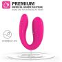 ❥SEEHAI-WEII Women Portable Silicone 2X LR41 Battery G SPO-tt-er Six Toys Vi-berate Massager for Women Couples-Whisper Quiet