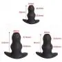 YiFeng 3PCS Medical Silicone Hollow Anal Plug Butt Sex Toys, Masturbation for Men,for Women YiFeng 3PCS Medical Silicone Hollow Anal Plug Butt Sex Toys, Masturbation for Men,for Women