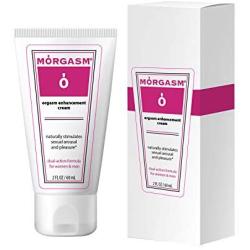 Morgasm L-Arginine Cream - Lubricant - Enhances Sensuality for Women and Men - No Parabens - All-Natural Ingredients - 60 mL (1)