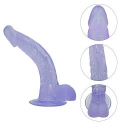Beginner Āňāl Realistic Massager 8.66 Inch Super Huge Massager,Big and Waterproof Realistic Handsfree Purple Release Pressure Toy Stimulating Portable Toy