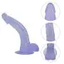 Beginner Āňāl Realistic Massager 8.66 Inch Super Huge Massager,Big and Waterproof Realistic Handsfree Purple Release Pressure Toy Stimulating Portable Toy