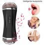 USB Rechargeable Automatical Piston Telescopic Rotation Handsfree Multi Modes Multi Speeds Sleeve Stroker Men Oral S(exy for Men sex Toy six Toys for Mens- Sexy Underwear for Men