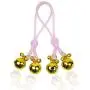 Demarkt 1 Pair Adjustable Nipple Clamps Clips String Clamps Silver Jingle Bell Tasse Demarkt 1 Pair Adjustable Nipple Clamps Clips String Clamps Silver Jingle Bell Tasse