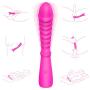 U Shape Couple Love Stimulation Remote Strong Sucking Vibrating Toys for Women Handsfree Sucking Toy USB Rechargeable Waterproof Wand for Sore Back Foot Neck Leg Soft Slicone Wireless Remote Control