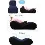 Portable Inflatable Sofa Wedge Pillow Climax Magic aid Position for Deeper Position Support PVC Flocking Bed Wedge Pillow for Couples Travel Exercise Bed Skills
