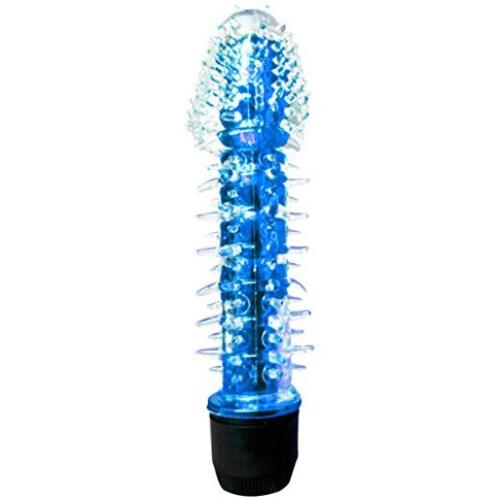 Oceantree adult sex toys waterproof Silicone G-spot Crystal single vibrator with Barbed for female masturbation color random