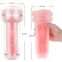 Male Masturbator Copy from Real Women with Real-Life Touch and Felling, Body-Safe TPE Material, Sexbaby Realistic 3D Textured Sexy Pocket Vagina for Stamina Enhancement Adults Sex Toy