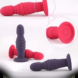 UXBCR Waterproof SChunLian BūttPlugSexx Ladies Toys Men G-Spot VibrartorBulletBūttPlugB-D Products (Color : Purple) B