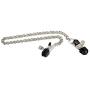 EdenFantasys Wide Tips Nipple clamp Set - Metal Alligator Clamps