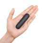 G Spot Bullet Dildo Vibrator Nipple Clitoris Stimulator USB Rechargeable for Travel - 10 Modes Portable Waterproof Mini Orgasm Vaginal Anal Massager Adult Sex Toys for Women（Black）