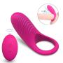 Xoolover Vibrating Cock Rings Remote Control Rechargeable Penis Ring & Clitoral Vibrators Vibes Stimulators Sex Toys for Men, Women and Couples