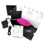 Tulips - Complete Clitoris Vibrator - Sex Toy with 10 Settings for Women and Couples, Waterproof, Rechargeable, Quiet, by Sweet Vibrations (Pink)