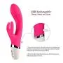Handheld Wireless Waterproof Massager, Skin Friendly Silicone, 5 Kinds of Silent Vibration Mode - USB Charging - Relieve Muscle Pain Handheld Wireless Waterproof Massager, Skin Friendly Silicone, 5 Kinds of Silent Vibration Mode - USB Charging - Relieve Muscle Pain