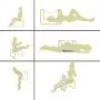 VIER Decadence Bounce Weightless Sex Stool / Multifunction Sex Seat Set