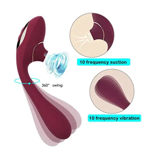 Vibrating Toy & Simulator with 24 Speed Vibration Clitorial Sucking Toy for Women,12 Sucking Modes Tongue Toy Vibrating Toy & Simulator with 24 Speed Vibration Clitorial Sucking Toy for Women,12 Sucking Modes Tongue Toy