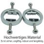 RONSHIN Fetish Nipple Clamps Adjustable Nipple Clamps Stainless Steel Nipple Clamps Stimulation Erotic SM BDSM Sex Toy for Men and Women