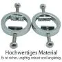 RONSHIN Fetish Nipple Clamps Adjustable Nipple Clamps Stainless Steel Nipple Clamps Stimulation Erotic SM BDSM Sex Toy for Men and Women RONSHIN Fetish Nipple Clamps Adjustable Nipple Clamps Stainless Steel Nipple Clamps Stimulation Erotic SM BDSM Sex Toy for Men and Women