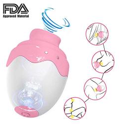 Fantasy X Handheld Mini Electric Massager, Women’s Wireless Egg Massage, Waterproof Portable Relaxation Massager for Shoulders Hands Body, Wonderful Pretty Gift -Pink