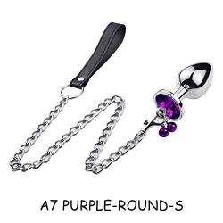 Escolourful Metal Amal Loop with Pull Chain Heart Shaped Adults Six-Toys for Men Women Beginners