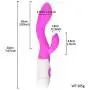 Rabbit Vibrator Silicone Waterproof 30-Speed Vibrator Clitoris Stimulator G-spot Massager(Purple) Rabbit Vibrator Silicone Waterproof 30-Speed Vibrator Clitoris Stimulator G-spot Massager(Purple)