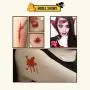 Halloween 30 Sheet Temporary Face Tattoo Sticker 3D Zombie Scar Fake Bloody Wound for Cosplay Party Halloween Masquerade Prank Prop Decorations, Waterproof Sweatproof Makeup for Women Man kids Halloween 30 Sheet Temporary Face Tattoo Sticker 3D Zombie Scar Fake Bloody Wound for Cosplay Party Halloween Masquerade Prank Prop Decorations, Waterproof Sweatproof Makeup for Women Man kids