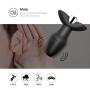 Male Vibrating Prostate Massager 10 Vibration Modes for Anal Pleasure, Waterproof Silicone Prostate Stimulator Rechargeable Anal Butt Plug Vibrator Sex Toy for Men, Women & Couples