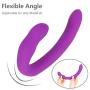 NVXYP Remote Double-Head Vìbrǎtòr,10 Frequency Waterproof Mute Stick Màssàgèr for Female Sǎme-Sex