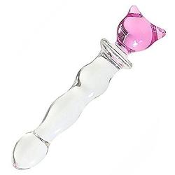 Double-Ended Body Safe Crystal Glass Rod