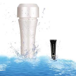 Male Cup Masturbator, Riodong 3D Realistic Vagina Masturbator Stroker Pocket Pussy Sex Toys for Male Masturbation (White)
