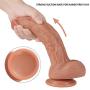 Vitosia 10 inch Adult Toys for Female Women Suction Cup for Ladys，M-ásságer Hands Free Play Wand Silicone Dual Density,Realistic Waterproof for Couples or Solo