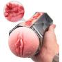 Ertfren T-Shirt Men Hands Free Deep Throat Oral CupSúcking Mǎssager Sucking Endless Pleasure Multi Speeds Blow-Job Men Adult Toys