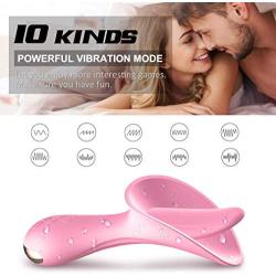 Qbyoop Wireless Waterproof Wand Massager with - Medical Silicone,USB Rechargeable,Powerful but Quiet Sucking Toys