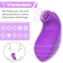 Clitoral Sucking Vibrator for Clit and Nipple Stimulation, Treediride Silicone Adult Lip Kissing Sucker Massager with 10 Suction Modes Rechargeable Adult Toys Waterproof Oral Sex for Women Orgasm