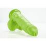 Lickerlish SPATTS 8.5" Premium Silicone Dildo Neon Green with Suction Cup