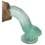 Dicks Black Realistic Dillo Massager with Suction Cup-Can Relieve Stressful Body 9.7 inches （G2) 908