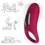 Vibrating Penis Ring for Couples, Cock Ring Vibrator with a Cunning Design, Rechargeable Clitoris Stimulator Massager