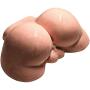 JSDDB Pussy Man Masturbator for Men, Buttocks Silicone Adult Masturbation Realistic Anal Anus Gays Big Ass Sex Toys Girl 2.4kg 28x19x12cm