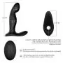 Male Prostata Massager Silent Vibranting Massage Men Health Dual Ring - Black Male Prostata Massager Silent Vibranting Massage Men Health Dual Ring - Black