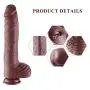 Hismith 12.4" Monster Dildo for Hismith Premium Sex Machine, Designed for Advanced Women, 9.4" Insertable Length, 6.2" Girth, with Quick Air Connector Hismith 12.4" Monster Dildo for Hismith Premium Sex Machine, Designed for Advanced Women, 9.4" Insertable Length, 6.2" Girth, with Quick Air Connector