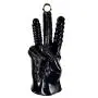 Premium Quality Adult Love Massage Magic Vibrating Gloves for Party Couples Black