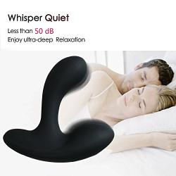 LEVETT Anal Plug Vibrator Male Prostate Massager Waterproof Personal Electric Massager Anal Sex Toys for Men and Couple (8+3 Stimulation Modes)