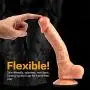 9.4 Inch Rea.listic Ďìld`ɔ Relaxation Massager Wand Toys with Suction Cup,Waterproof Relax Massage for Women